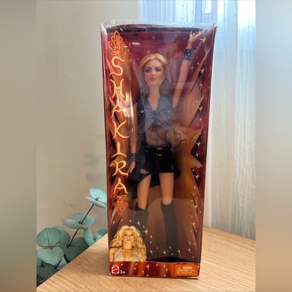 Mattel Other - Mattel Shakira Doll Box - Blonde, Black, Orange